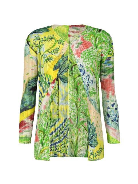 Pleats Please Issey Miyake PROMENADE CARDIGAN