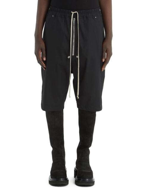 Rick Owens Black Cargobela Shorts