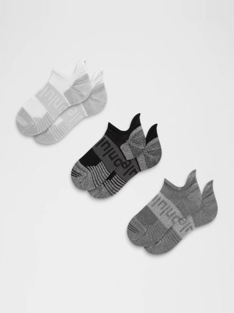 lululemon Unisex Power Stride Cushion Tab Socks *3 Pack