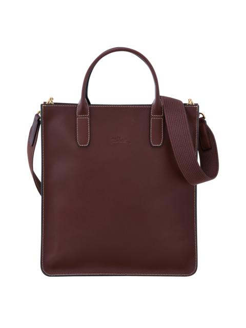 Le Pliage Xtra S Handbag Mahogany - Leather (L1512HDA204)