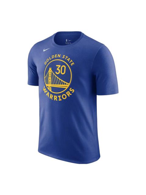 Nike x NBA Golden State Warriors T-shirt 'Blue' DR6374-496