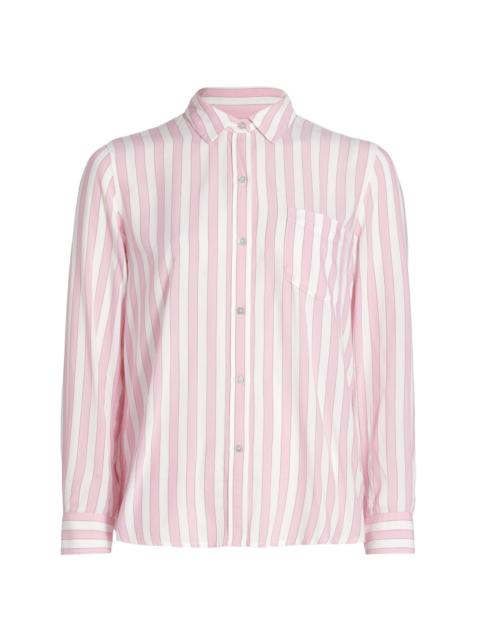 Rails Women's Wren Striped Shirt - Rose Bloom Stripe
