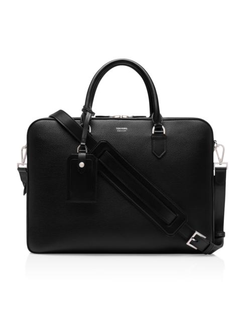 TOM FORD GRAIN LEATHER ELLIOT BRIEFCASE