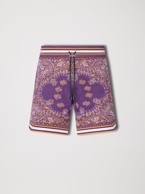 AMIRI BANDANA B-BALL SHORTS