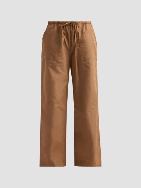 rag & bone Women's Claire Taffeta Drawstring Pants - Camel