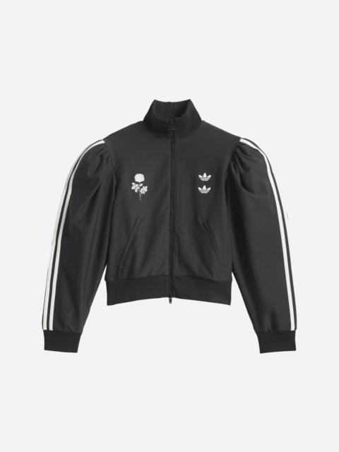 Women's Willy Chavarria Blouse Track Jacket Black