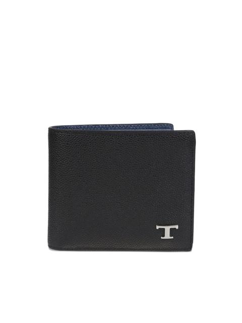 Tod's logo-plaque wallet