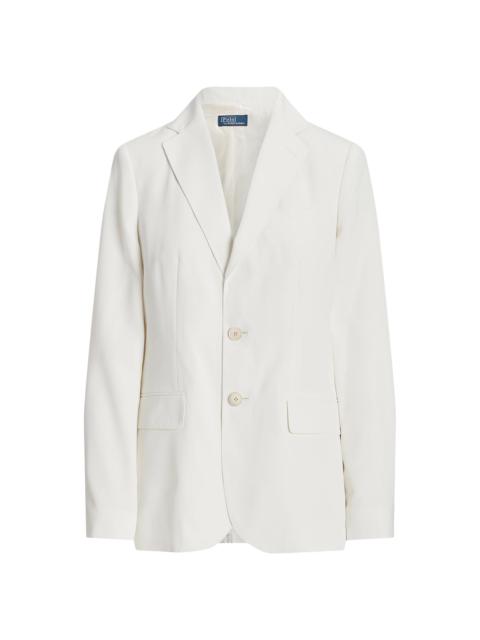 Polo Ralph Lauren Women's Tailored Satin Blazer - Clubhouse Cream