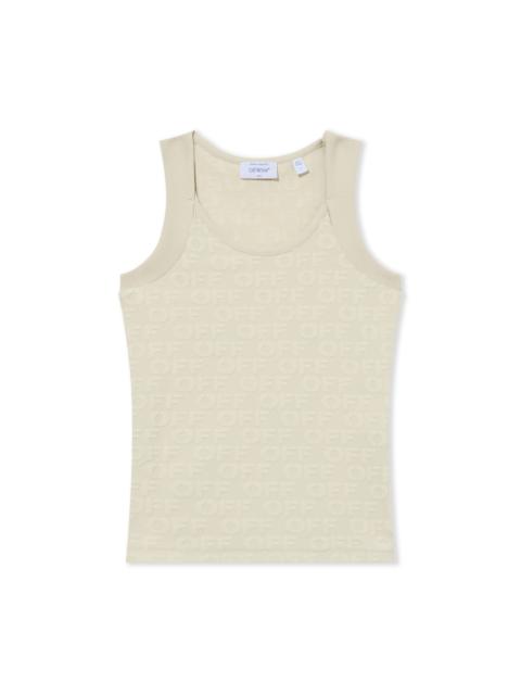 Off-White Terry Off Tank Top