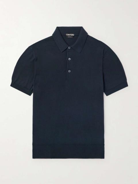 TOM FORD Slim-Fit Cotton Polo Shirt