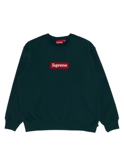 Supreme Box Logo Crewneck 'Dark Pine'