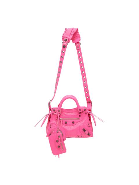 BALENCIAGA Pink XS Neo Cagole Bag