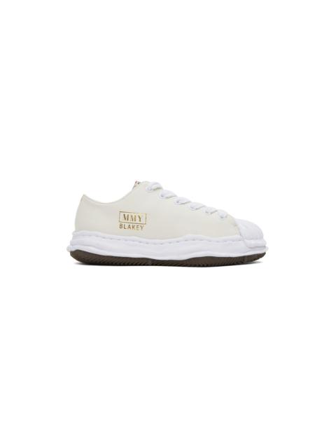 Maison MIHARAYASUHIRO White Sculptural Sneakers