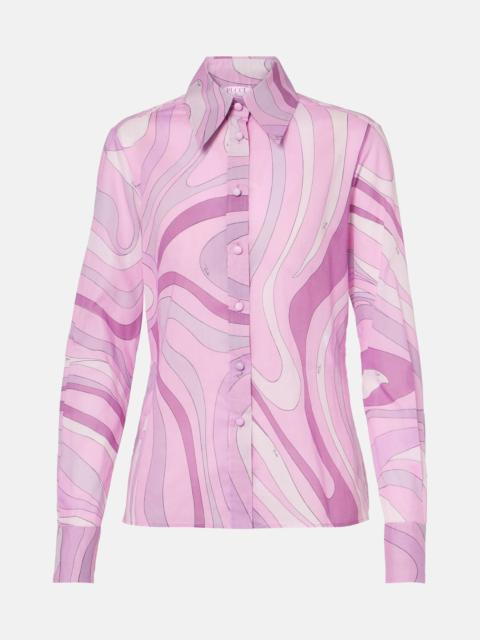 PUCCI Orchidee cotton muslin shirt