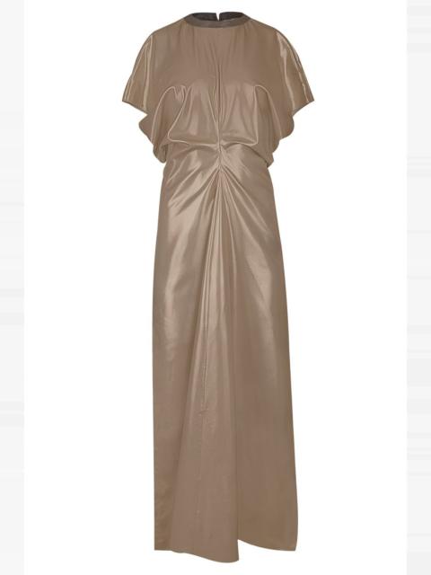 Brunello Cucinelli Precious Detail Fluid Dress