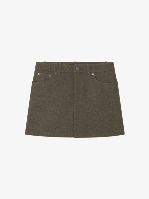 A.P.C. DARCY MINI SKIRT
