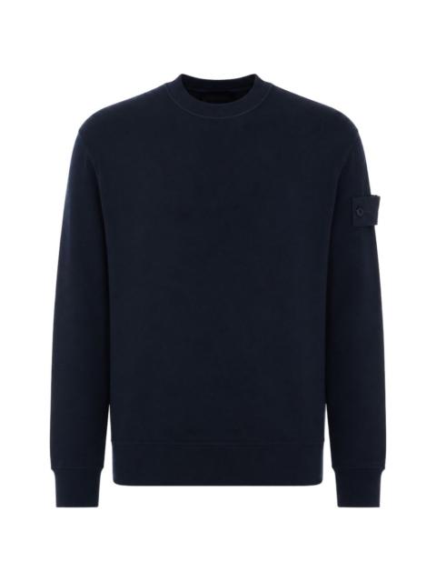 Stone Island logo-patch sweatshirt