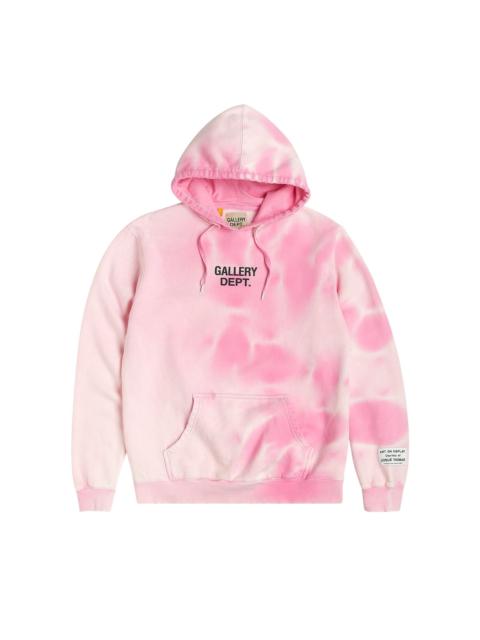 Gallery Dept. Sunfaded Centered Logo Hoodie 'Pink'