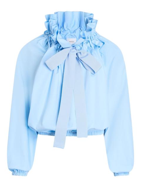 PATOU ruffled ribbon top