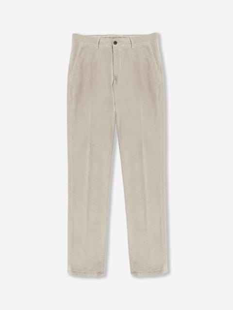 SLOWEAR Slim fit corduroy trousers