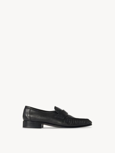 The Row Soft Loafer in Leather