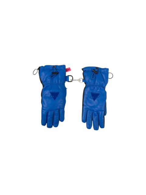 Off-White Drawstring Gloves 'Cobalt Blue'