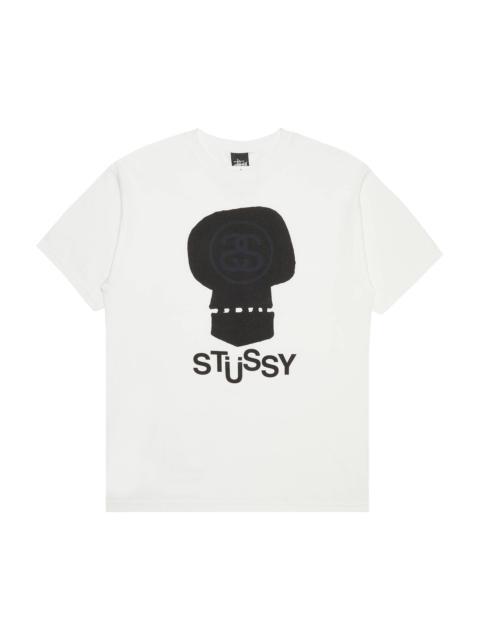 Stussy Link Skull Tee 'White'