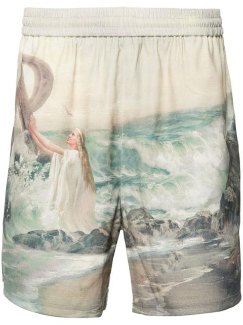 REPRESENT Higher Truth printed shorts