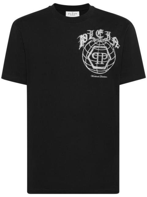 PHILIPP PLEIN logo-print cotton T-shirt