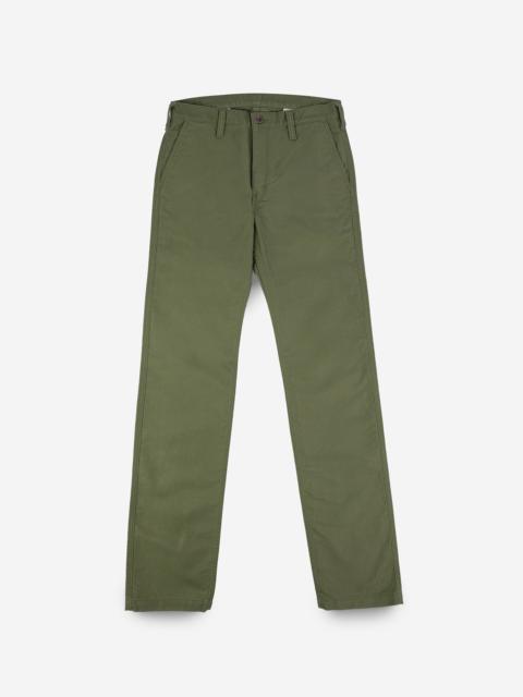 Iron Heart IH-720-OLV 11OZ COTTON WHIPCORD WORK PANTS - OLIVE