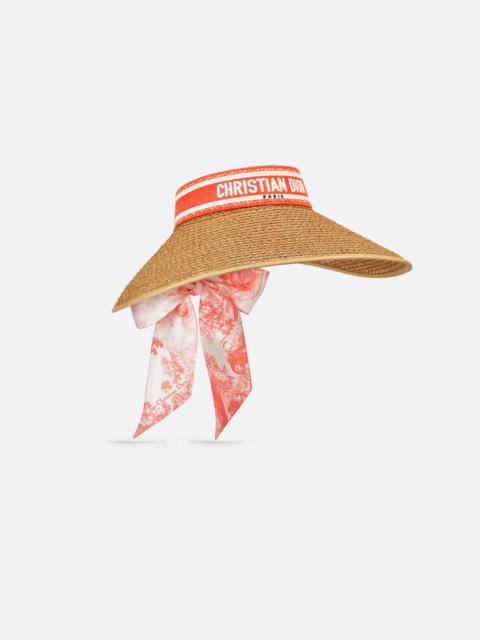 Dior Dioriviera D-Ocean Visor with Mitzah