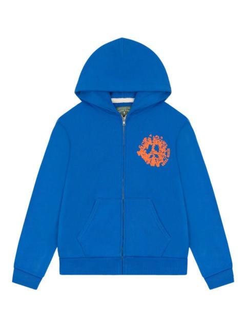 DENIM TEARS University zip-up hoodie