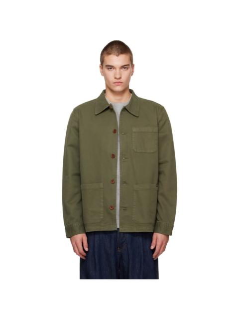Nudie Jeans Khaki Barney Worker Jacket