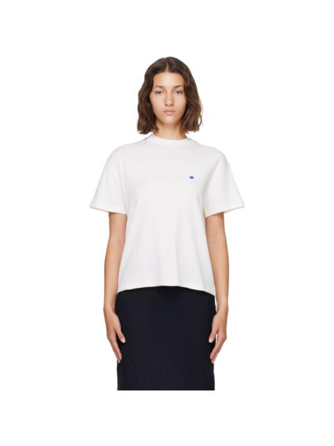 Jil Sander White Cotton Cashmere T-shirt