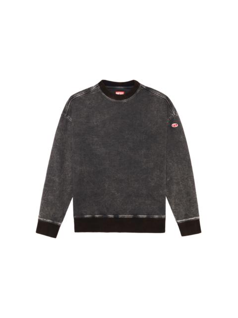 Diesel D-KRIB TRACK DENIM SWEATSHIRT