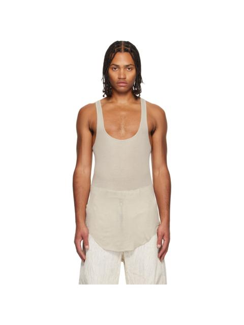 Rick Owens Off-White Concordians Pony Tank Top