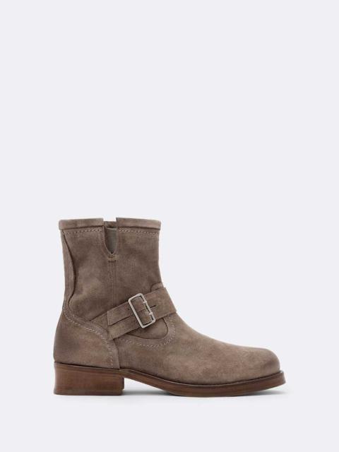 ALLSAINTS BAILEY SUEDE ENGINEER BOOTS