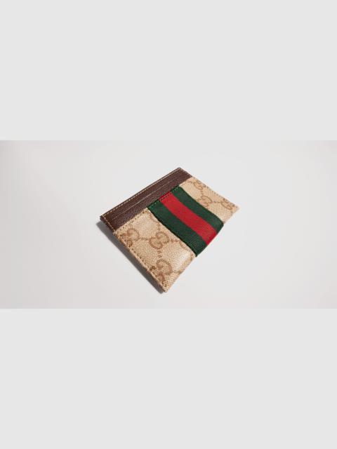 GUCCI Card case with Web