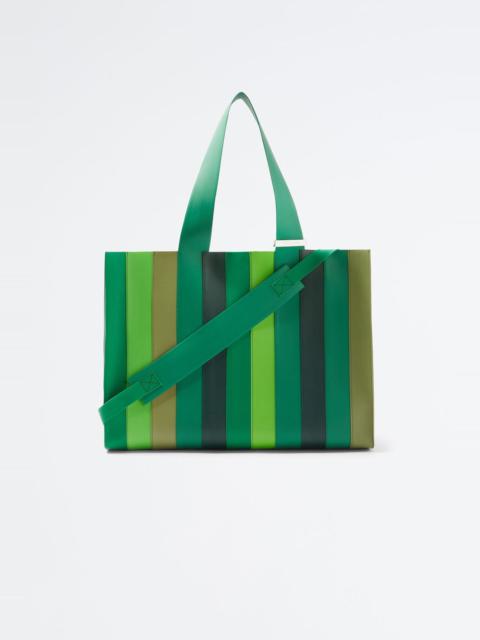 SUNNEI GRADIENT GREEN PUDDING PARALLELEPIPEDO BAG
