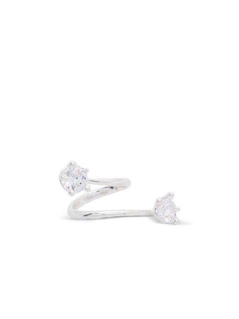 PANCONESI spiral sterling silver ring