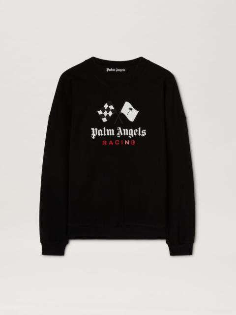 Palm Angels Logo Flames Vint Crew | REVERSIBLE