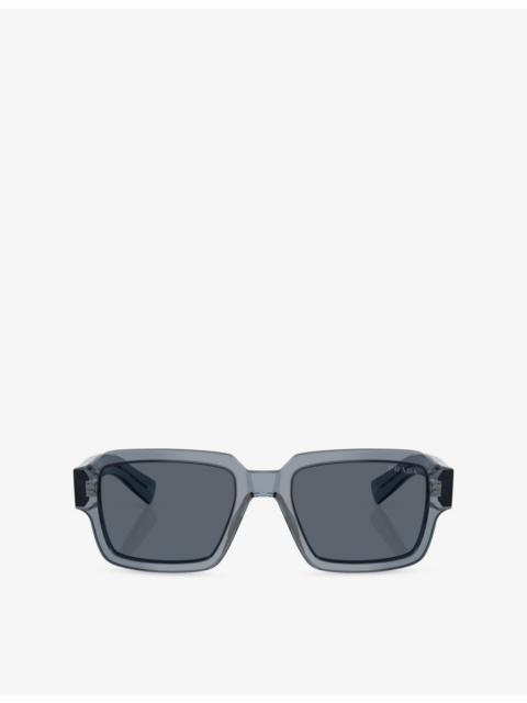 Prada PR 02Z Square-Frame Acetate Sunglasses