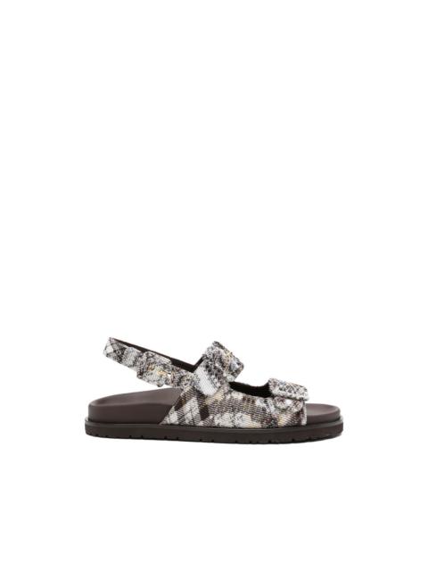 Missoni buckle strap sandal