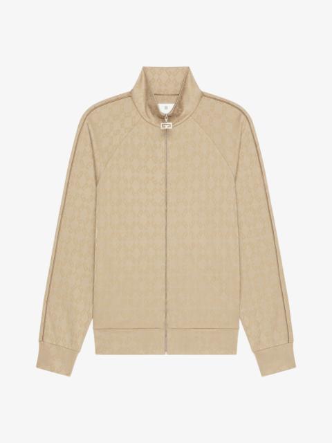 Givenchy TRACKSUIT JACKET IN SHINY MONOGRAM 72 JACQUARD