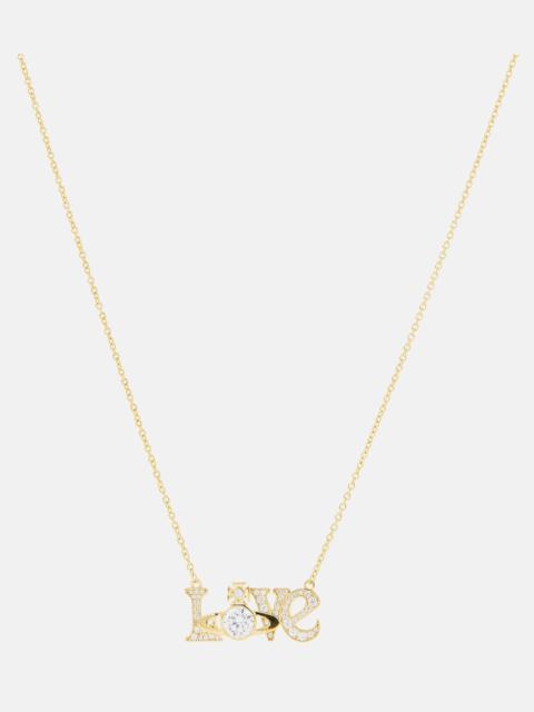 Vivienne Westwood Roderica crystal-embellished necklace
