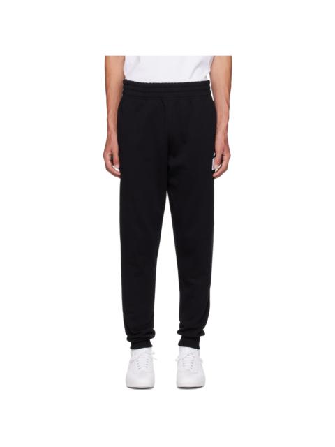 Black Tempera Patch Sweatpants