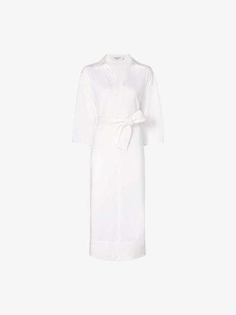 M.M.LaFleur Fanfan Shirt Dress - Knit Poplin