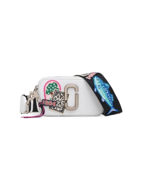 Marc Jacobs Women's The Camp Patchwork Snapshot Camera Bag - Light Wash