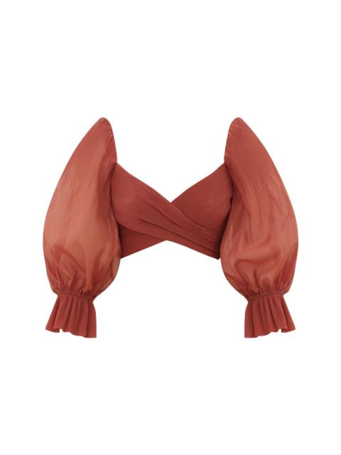 Zimmermann PLEATED BODICE