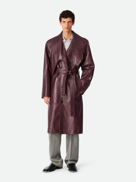 Bottega Veneta Leather Coat